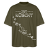 Weihnachten in Berliner25-JIBT NÜSCHT-Oversized Unisex Bio T-Shirt Blaster - Khaki