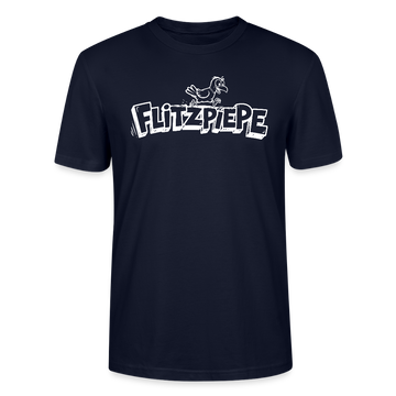 Dit Berlin Shirt-FLITZPIEPE-Unisex T-Shirt für leicht verpeilte Vögel - Navy
