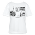 Dit Berlin Souvenir-NEESE-Rundhals Frauen Bio-T-Shirt - Weiß