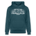 Berliner Spruch-FISIMATENTEN-Unisex Bio-Hoodie II - Dunkles Petrol