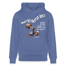 WAT KIEKSTN SO?-Unisex Bio-Hoodie II - Blau