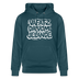 Berliner Kultspruch-VAFATZ DA VOM JELÄNDE-Unisex Bio-Hoodie - Dunkles Petrol