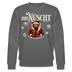 JIBT NÜSCHT-Unisex Bio-Sweatshirt-Berliner Bär Weihnachten - Anthrazit