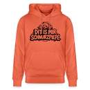 Berliner Bär-Unisex Bio-Hoodie-DIT IS MIR SCHNURZPIEPE - Hellrot