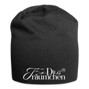 typisch berliner schnauze-die is n TRÄUMCHEN-Jersey-Beanie - Schwarz