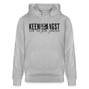 ICK TU SIE NÜSCHT - Unisex Bio-Hoodie - Grau meliert