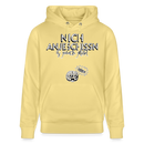 BERLINER EFFIZIENZ-'Dit Lob'-Unisex Bio-Hoodie - Gelb Viva 