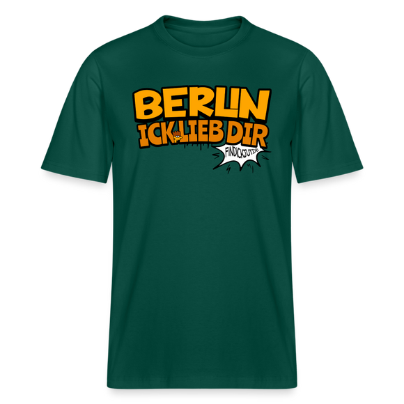 BERLIN ICK LIEB DIR - Relaxed Fit Unisex Bio-T-Shirt - Forest
