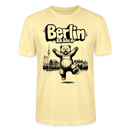 Berlin Souvenir-Unisex T-Shirt Bio-BERLIN ICK LIEBE DIR - Creme