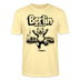 Berlin Souvenir-Unisex T-Shirt Bio-BERLIN ICK LIEBE DIR - Creme