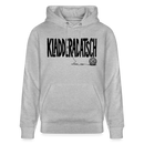 KLADDERADATSCH-Unisex Bio-Hoodie mit Berliner Schnauze - Grau meliert