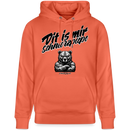 Dit is mir SCHNURZPIEPE-Unisex Bio-Hoodie BIO - Hellrot
