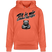 Dit is mir SCHNURZPIEPE-Unisex Bio-Hoodie BIO - Hellrot