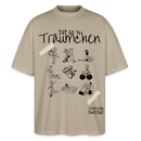 Sommer in Berlin-Oversized Unisex Bio T-Shirt - Steingrau