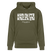 Berliner Schnauze - KANNSTE KNICKEN-Unisex Bio-Hoodie - Khaki Grün