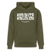 Berliner Schnauze - KANNSTE KNICKEN-Unisex Bio-Hoodie - Khaki Grün