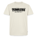 witziges Berlin Shirt-PFANNKUCHEN-Männer Premium BIO T-Shirt - Naturweiß