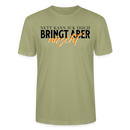 NETT KANN ICK OOCH - Unisex T-Shirt CRAFTER - Nebelgrün