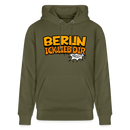 BERLIN ICK LIEB DIR - Unisex Bio-Hoodie - Khaki Grün