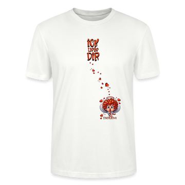 ICK LIEBE DIR-Unisex T-Shirt BIO - Weiß