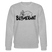 BLÜMERANT-Unisex Bio-Sweatshirt mit Berliner Schnauze - Grau meliert