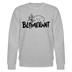 BLÜMERANT-Unisex Bio-Sweatshirt mit Berliner Schnauze - Grau meliert