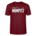 MUMPITZ-Unisex T-Shirt BIO-dunkel - Burgunderrot