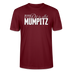 MUMPITZ-Unisex T-Shirt BIO-dunkel - Burgunderrot
