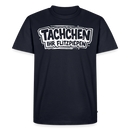 TACHCHEN IHR FLITZPIEPEN-Männer Premium BIO T-Shirt - Navy
