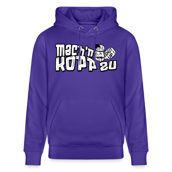 MACH'N KOPP ZU-Unisex Bio-Hoodie II - Purple Love 