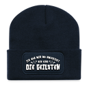 Berliner Spruch-WIR SIND DIE GEILSTEN-Beanie - French Navy