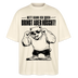 Berliner Bär Shirt-NETT KANN ICK OOCH-Oversized Unisex Bio T-Shirt - Natur