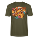 BERLINER RETRO-NÜSCHT MUSS ICK-Unisex T-Shirt BIO - Khaki