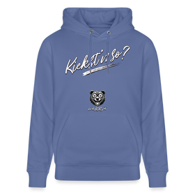 KIEKST'N SO?-Unisex Bio-Hoodie II - Blau