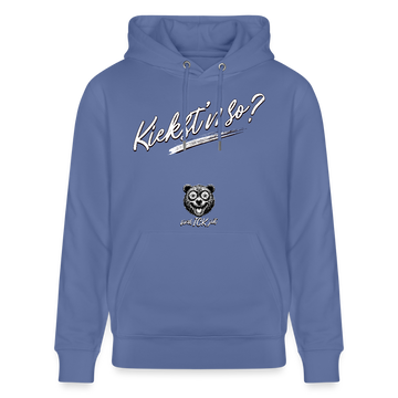 KIEKST'N SO?-Unisex Bio-Hoodie II - Blau