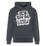 Berliner Spruch-Unisex Bio-Hoodie-BIN DA, KANN LOSJEHN - Indigoblau