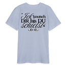 ICK KNUTSCH DIR - Bio Teenager T-Shirt - Lavendel-Violett