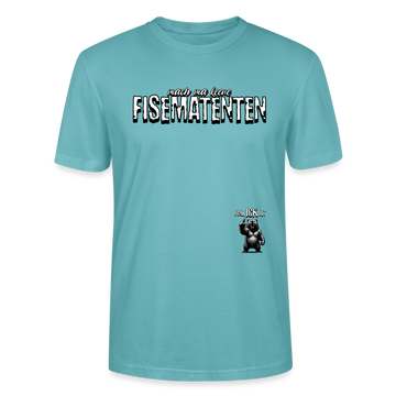 FISEMATENTEN-Unisex T-Shirt BIO - Pastelltürkis