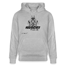 NÜSCHT MUSS ICK-Unisex Bio-Hoodie - Grau meliert