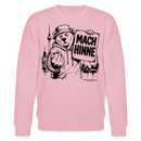 Berlin Sweatshirt mit Berliner Schnauze-MACH HINNE-Unisex Bio-Sweatshirt - Hellrosa
