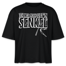 JEH MIR NICH UFFN SENKEL-Frauen Boxy Bio-T-Shirt - Schwarz