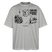 Berlin Souvenir mit Spruch-NEESE-Oversized Unisex Bio T-Shirt - Grau meliert
