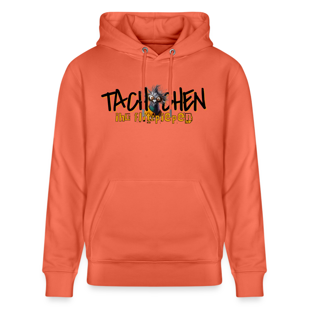 TACHCHEN IHR FLITZPIEPEN - Unisex Bio-Hoodie - Hellrot