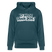 ICK HAB DIE FAXEN DICKE-Unisex Bio-Hoodie mit Berliner Schnauze - Dunkles Petrol