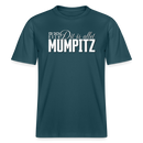 MUMPITZ-Relaxed Fit Unisex Bio-T-Shirt-dunkel - Dunkles Petrol