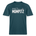 MUMPITZ-Relaxed Fit Unisex Bio-T-Shirt-dunkel - Dunkles Petrol