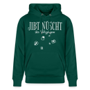 JIBT NÜSCHT - Unisex Bio-Hoodie - Forest