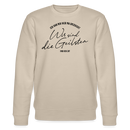 WIR SIND DIE GEILSTEN-Berlin26-Unisex Bio-Sweatshirt - Beige