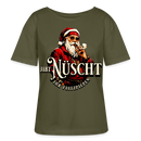 Weihnachten in Berlin-JIBT NÜSCHT IHR FLITZPIEPEN-Relaxed Rundhals Frauen Bio-T-Shirt - Khaki