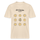 ALLET KLÄRCHEN-Relaxed Fit Unisex Bio-T-Shirt - Naturweiß